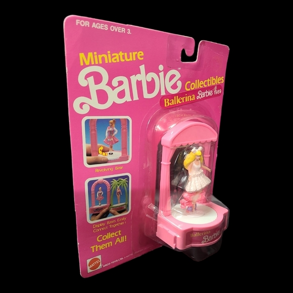 Vintage Miniature Barbie Collectibles "Ballerina Barbie 1989" - Picture 11 of 16
